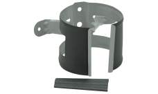 Кронштейн трубы на дерево GL PE Matt 90 мм RAL 7024 мокрый асфальт