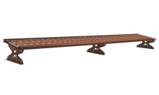 Мостик переходной для фальц. кровли Grand Line RAL 8004 3м