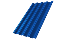 Профнастил НС44R 0,7 PE RAL 5005 сигнальный синий