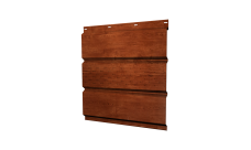 Софит металлический Grand Line центральная перфорация 0,45 Print Elite с пленкой Rowan TwinColor