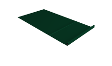 Элемент обхода Кликфальц Pro правый 0,45 Drap ST RAL 6005 зеленый мох