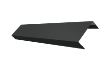 Ламель лицевая 50 забора жалюзи Texas Grand Line 0,5 PurLite Matt RAL 7016 антрацитово-серый