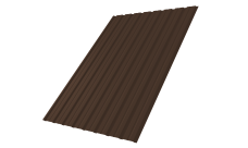 Профнастил С10B Grand Line 0,45 Drap ST RAL 8017 шоколад