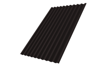 Профнастил С21R Grand Line 0,5 PurPro матовый RAL 9005 черный