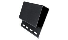 Наличник профиль J широкий Grand Line Acryl графит (3,0м)