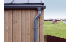 Колено 60градусов Grand Line ПУ 100мм RAL 7024 мокрый асфальт