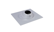 Проходной элемент MF CN угловой №3 (150-300мм) +240 силиконовый (металлический окрашенный фланец) серый