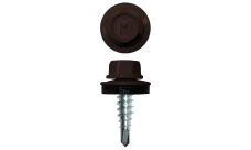 Саморез по металлу Daxmer  4,8х19 RAL 8017 (5000) сверло №2