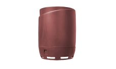 Колпак для трубы Vilpe Flow d110 красный